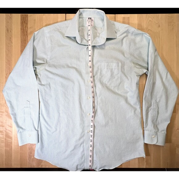 Brooks Brothers Regent 15.5-34 Plaid Non-Iron Stretch Long Sleeve Button Down - Picture 3 of 11